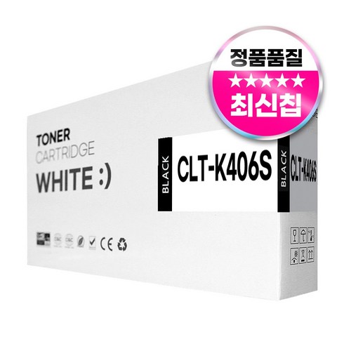 clt-k406s - 삼성 CLT-K406S 호환토너 CLP-360 364 CLX-3300 3304 3305W 3307W SL-C462W C463W, 1개, CLT-K406 검정