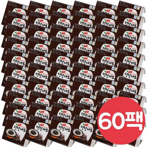 평창나또 쥐눈이콩나또 50g x 60개입, 1개