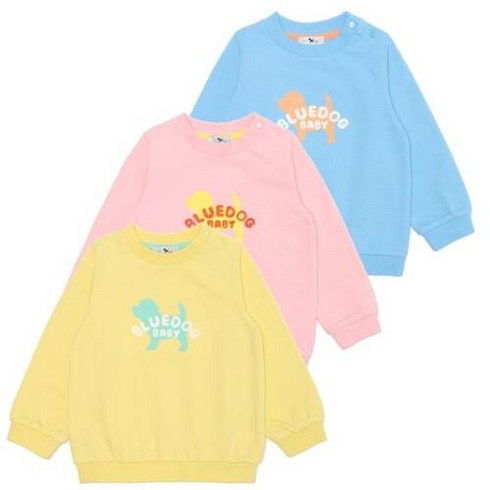 블루독베이비 [블루독베이비]베이직 컬러 맨투맨 4411933401