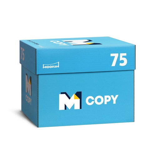 MCopy 복사용지 75g x 2500p, A4, 12500매