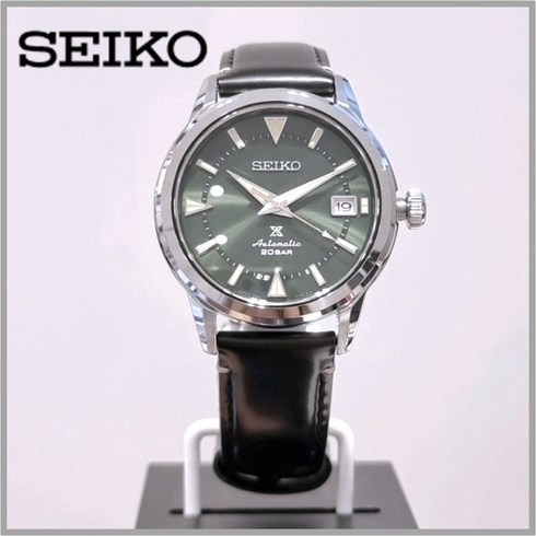 세이코알피니스트 - 삼정시계 정품 세이코 SEIKO 알피니스트 오토매틱 가죽시계 (그린) SPB245J1