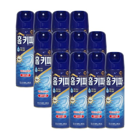 2023년 가성비 최고 홈키파 - 홈키파 엘비이 알파 수성에어졸 살충제500ml 12개, 500ml