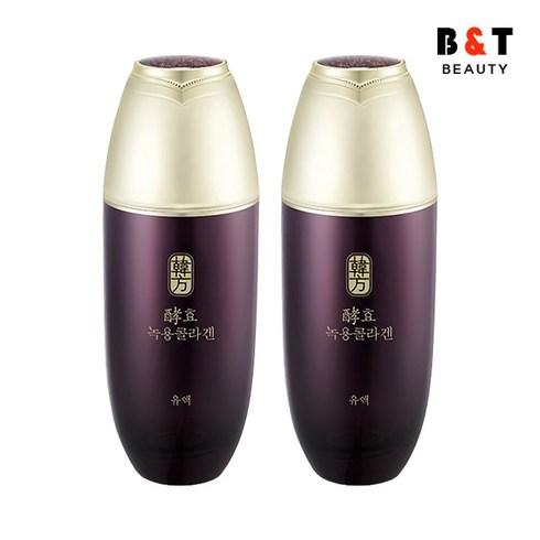  효 녹용 기초세트(수2유2진1고1 - 수려한 효 녹용콜라겐 유액140ml (에멀전), 140ml, 2개