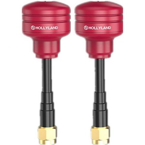 홀리랜드 롤리팝 안테나 공식 무선영상전송시스템용 2.5dBi 63mm 미니원편광 화성용 400s 프로화성 300화성 400레드2PCS