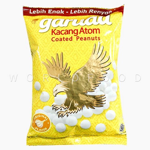 인도네시아 가루다 까장 아톰 피넛 Kacang Atom, 1개, 130g