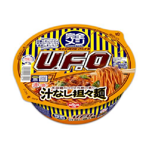 닛신 UFO 야끼소바 일본 컵라면 국물없는 탄탄멘 12개 세트