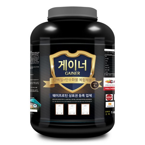 지웨이게이너4kg - 웨이테크 게이너 단백질 보충제 복합형 벌크업 헬스보충제/사은품 증정, 1개, 4kg