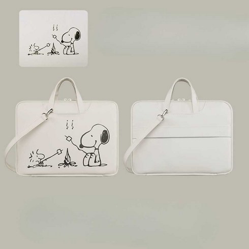 스누피 노트북파우치 13인치 16인치 그램 맥북 노트북 여성 가방