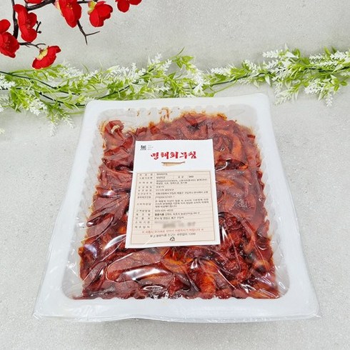 코다리밥도둑 - 명태회무침 3KG 밥도둑 반찬 속초 원조레시피 함흥냉면 코다리냉면 명태회 [원산지:상세설명에 표시], 1개