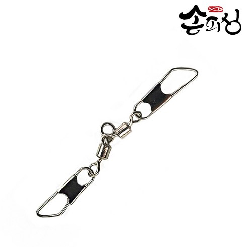 2023년 가성비 최고 더블롤링핀도래 - 손피싱 더블 롤링 핀도래 한치 쭈꾸미 갑오징어 벌크 양핀 회전 도래 덕용, 4호(15개입), 1개