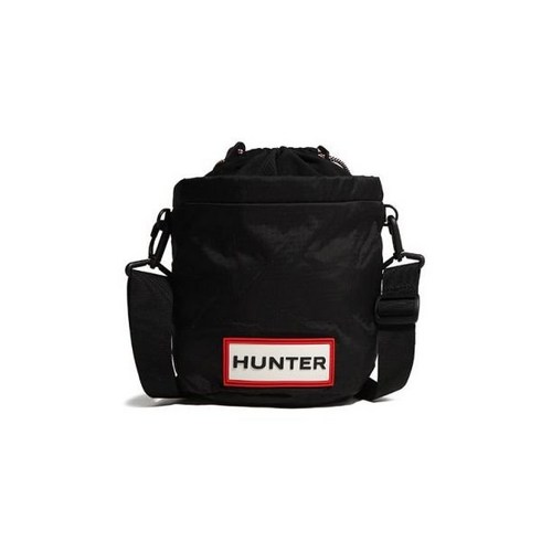  헌터 백팩 - 헌터 HUNTER UNISEX 트래블 립스탑 버켓백 - 블랙 UBX3602NRSBLK