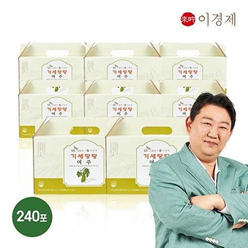 래오이경제 기세당당 여주 240포(70ml*30포*8박스/8개월분), 없음