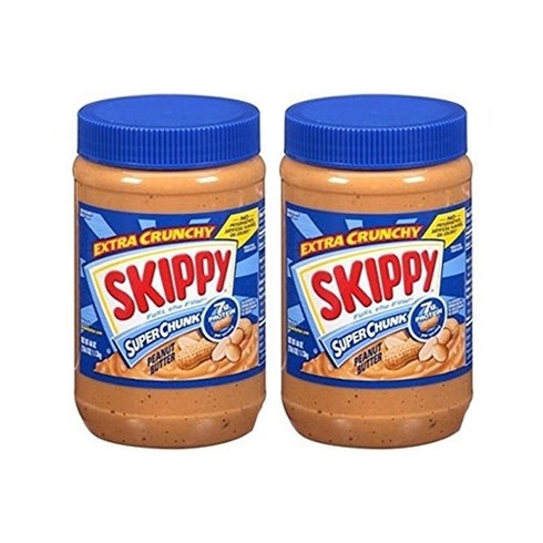 스키피 수퍼 청크 피넛 버터, 1.36kg, 2개