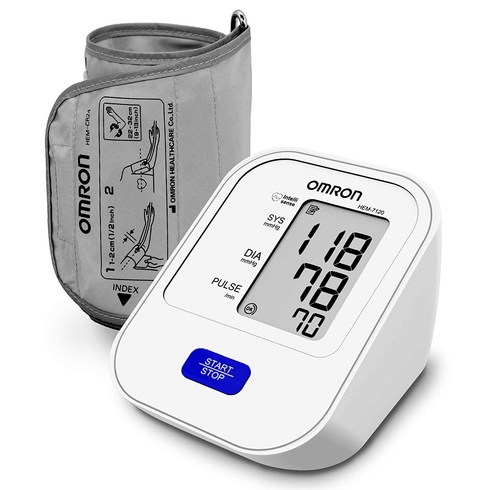 오므론7120 - Omron HEM 7120 Fully Automatic Digital Blood Pressure Monitor With Intellisense Technology, 1개