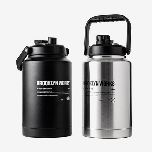 BW_[브루클린웍스] 워터저그 3.8L, SILVER, 1개