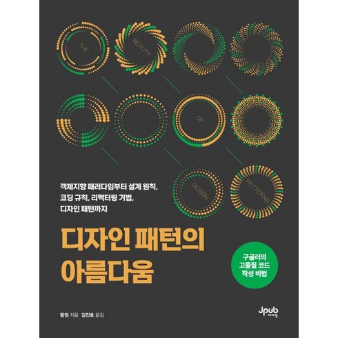 디자인 패턴의 아름다움:객체지향 패러다임부터 설계 원칙 코딩 규칙 리팩터링 기법 디자인 패턴까지, 제이펍, 디자인 패턴의 아름다움, 왕정(저),제이펍김진호,(역)제이펍,(그림)제이펍