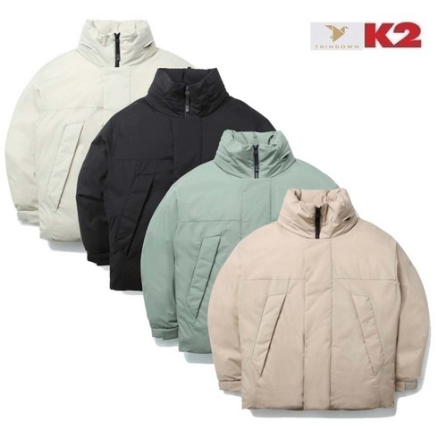 2023년 가성비 최고 kww21576 - K2 파우치+양말증정 숏패딩 씬에어 THINAIR LITE KWW21576