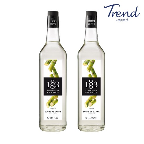 1883 케인슈가시럽 1000ml 2개세트 설탕시럽, 2개, 1L