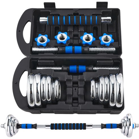 덤벨세트 - 헬스장 조립식 아령세트 15~30KG, 1세트, 20kg