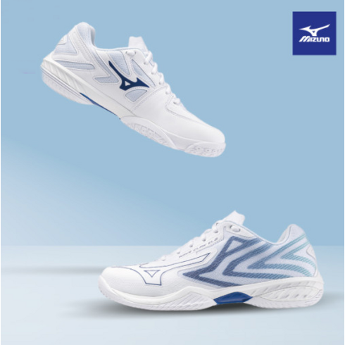 미즈노웨이브클로el2 - 미즈노 MIZUNO 웨이브 클로 EL2 슈퍼 와이드 71GA228542 화이트네이비 배드민턴화 스쿼시 배구 인도어