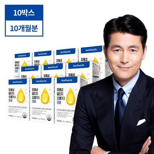 뉴트리원 장용성 초임계 rtg 오메가3 10박스, 단품