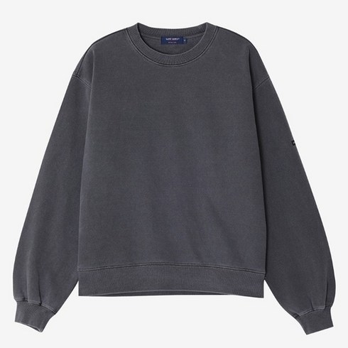 2023년 가성비 최고 세인트제임스봉봉맨투맨 - 세인트제임스 봉봉 다크 그레이 Bon Bon Garment Dyeing Dark Grey