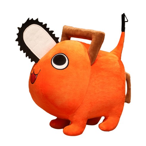 스마일 포치타인형 40cm 체인소맨 전기톱맨 귀여운 캐릭터 봉제인형