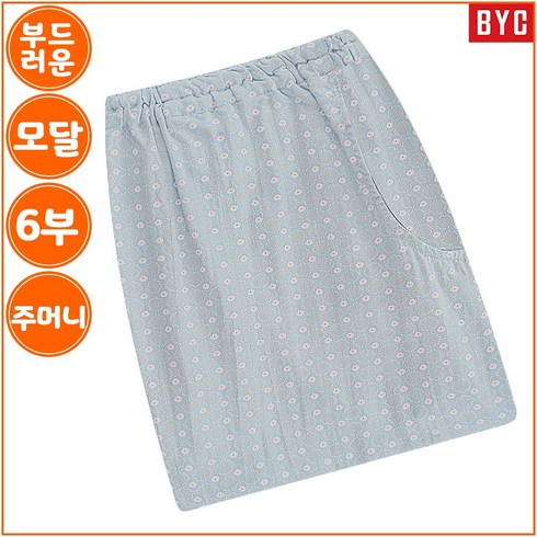 byc파자마 - BYC 남자 시원한 모달 6부 파자마 하의 1매 G43N1