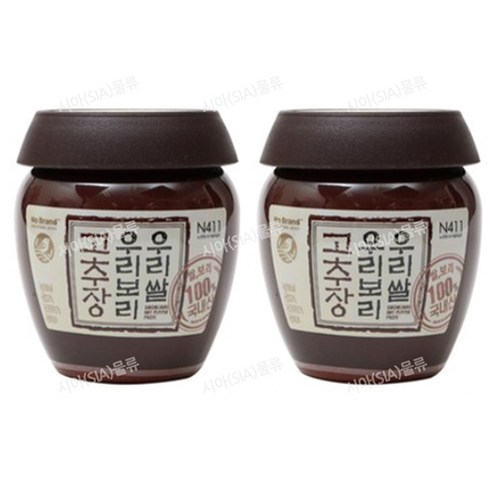 노브랜드고추장 - 노브랜드 우리쌀 우리보리 고추장 1kg, 2개