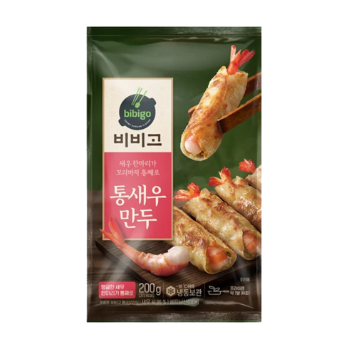 비비고통새우만두 - [신제품] CJ 비비고 고메 통새우 만두, 6개, 200g
