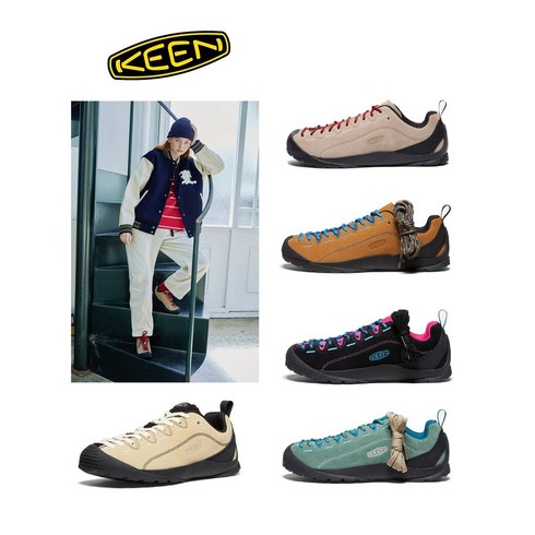 KEEN KEEN [Jasper] 킨 재스퍼 스웨이드 여성 스니커즈 5종1택 KNSO3F231