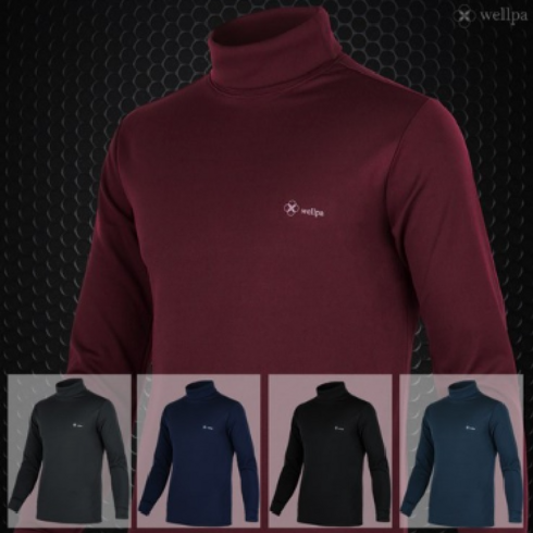 2023FW 가을상품 웰파 남성기능성스판기모목폴라티 레져 등산 작업복 단체복 5칼라