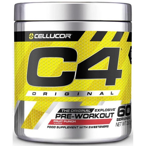 Cellucor 셀루코어 C4 오리지널 베타 알라닌 스포츠 프룻 펀치 390g, 1개