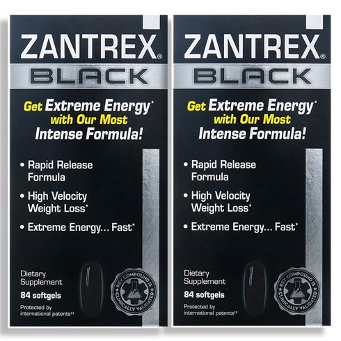 졸러 잔트렉스 블랙 zantrexblack 84소프트젤 2개, 84정