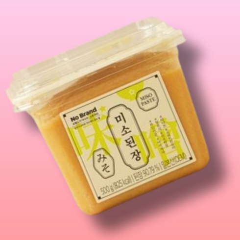 노브랜드된장 - 노브랜드 미소된장, 3개, 500g