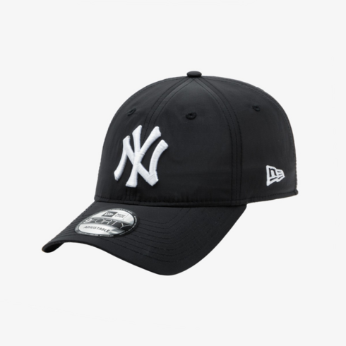 뉴에라나일론모자 - 뉴에라 MLB 뉴욕 양키스 나일론 메탈 언스트럭쳐 볼캡 블랙 14205947