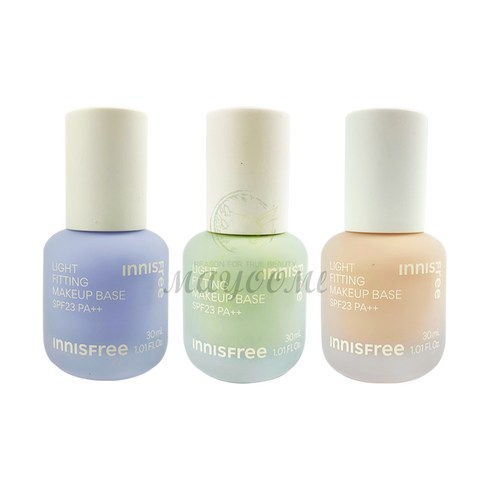 이니스프리 라이트 피팅 메이크업 베이스 30ml, 1개, 01 퍼플