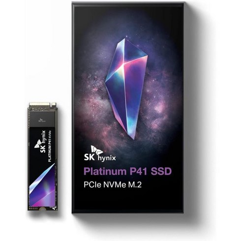 p411tb - SK hynix SK하이닉스 플래티넘 P41 11TB PCIe NVMe Gen4 M.2280 내장 게이밍 SSD 최대 7000MBS Compact M.2 Form Factor 17, 500GB