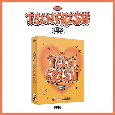 [DVD] 스테이씨 (STAYC) - 1ST WORLD TOUR [TEENFRESH][DVD]