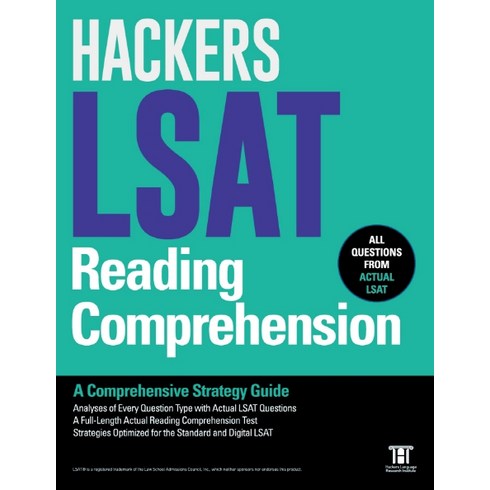 HACKERS LSAT Reading Comprehension:A Comprehensive Strategy Guide, 해커스어학연구소