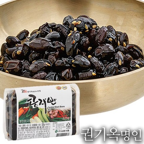 [식품명인 권기옥]콩자반 400g, 1개