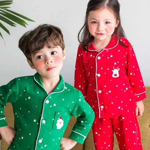 유아동 홈웨어 파자마파티 리틀래빗 크리스마스잠옷