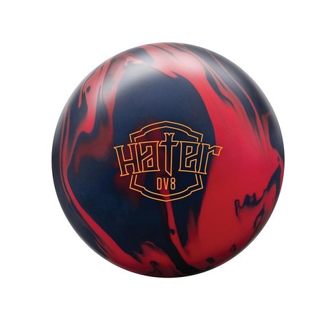 dv8헤이터 - DV8 PRE-DRILLED Hater Bowling Ball - Cherry/Red/Blue 14lbs