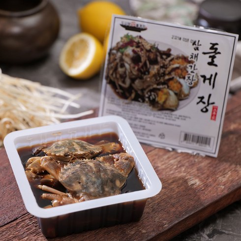 도시락 삼채 돌게장 400g X 7팩 도시락 돌게장 홈쇼핑 삼채 간장돌게장 삼채돌게장, 7개