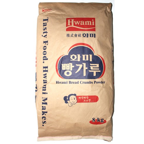 화미빵가루 - 화미 빵가루 8kg, 1개