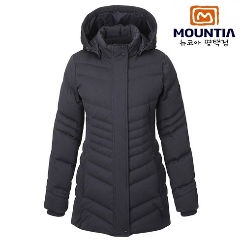 2023년 가성비 최고 마운티아 - 마운티아 이월 대박할인!! 엉덩이를 덮는 기장 날씬해 보이는 여성 중헤비 다운 자켓
