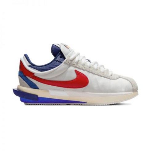 (백화점 정품)Nike 사카이 x 나이키 줌 코르테즈 화이트 앤 유니버시티 레드 DQ0581-100