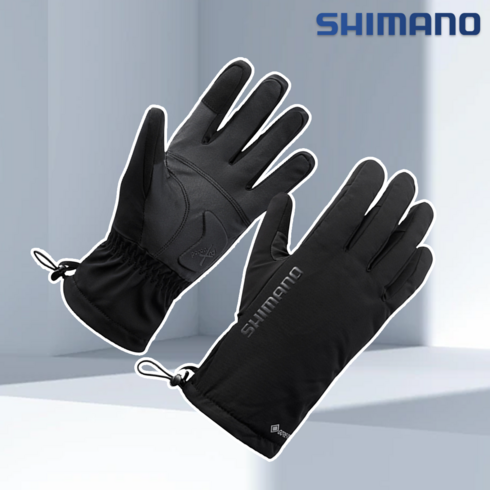 고어텍스보드장갑 - Shimano 고어텍스 그립 프리마로프트® 장갑, 블랙, 1개