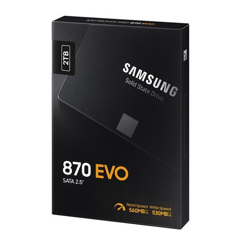 삼성전자 870 EVO SSD, 2TB, MZ-77E2T0