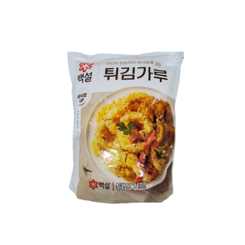 CJ제일제당 백설 튀김가루, 2kg, 6개